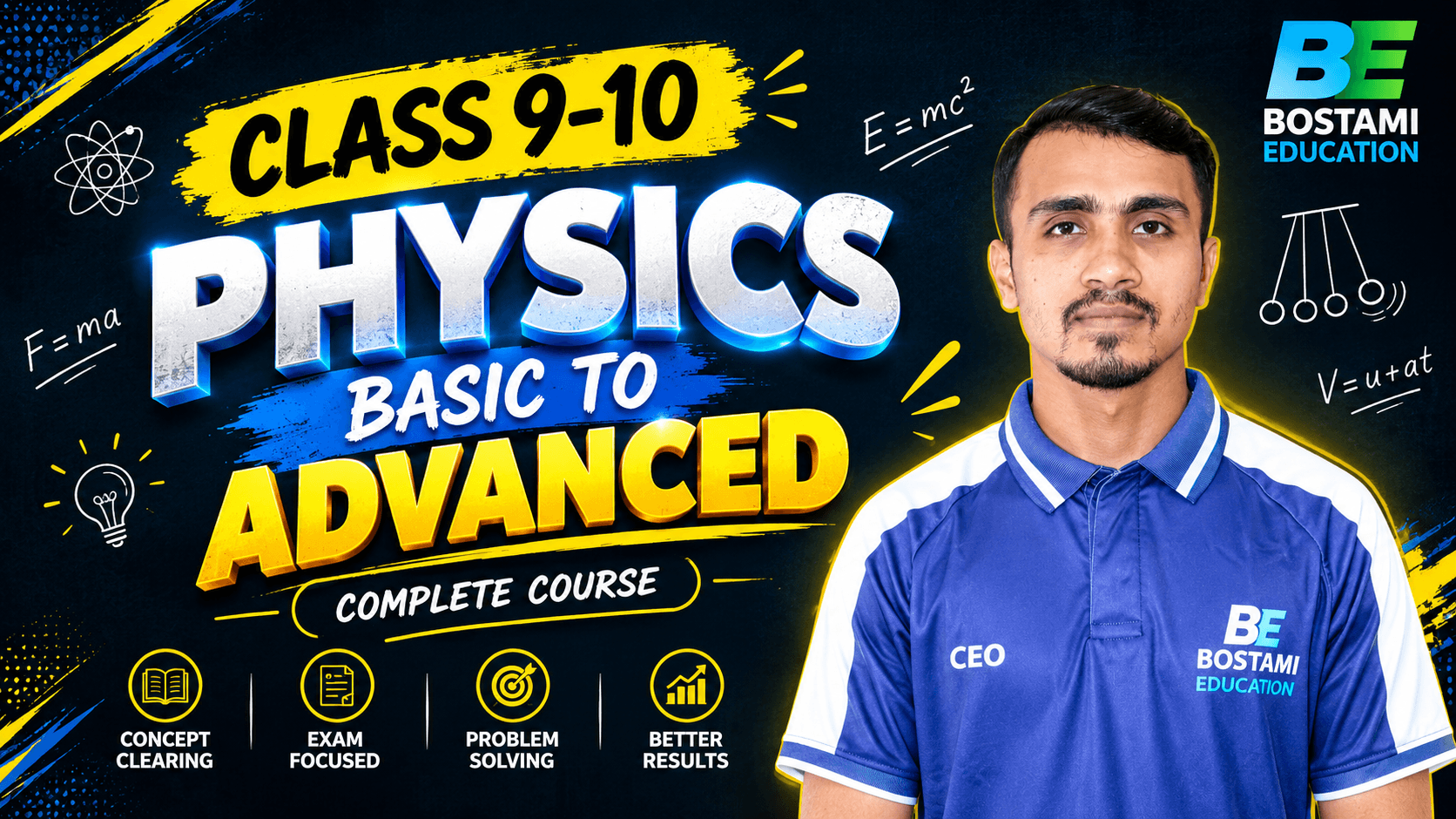 Class 9-10 Physics Basic to Advanced - Complete Course